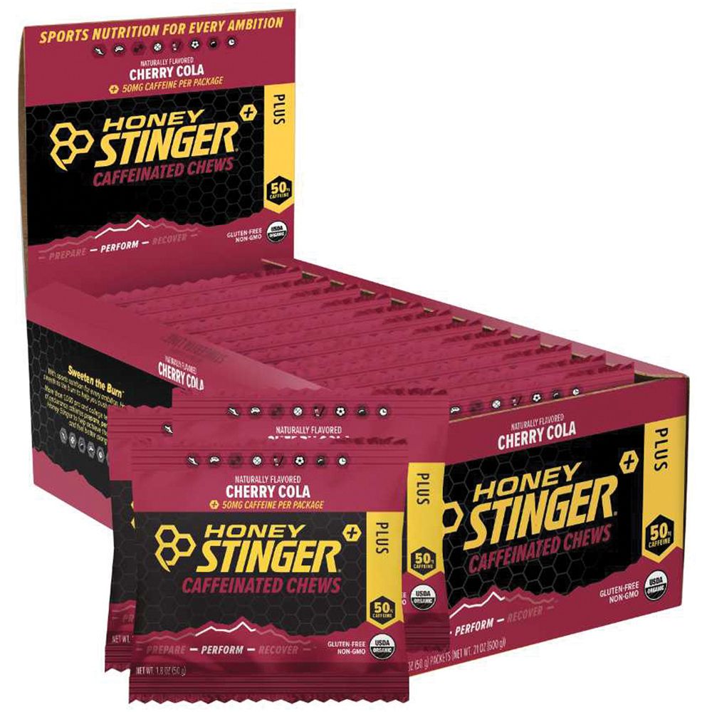 Picture of Honey Stinger 609259 Cherry Cola Caffeinated Chew