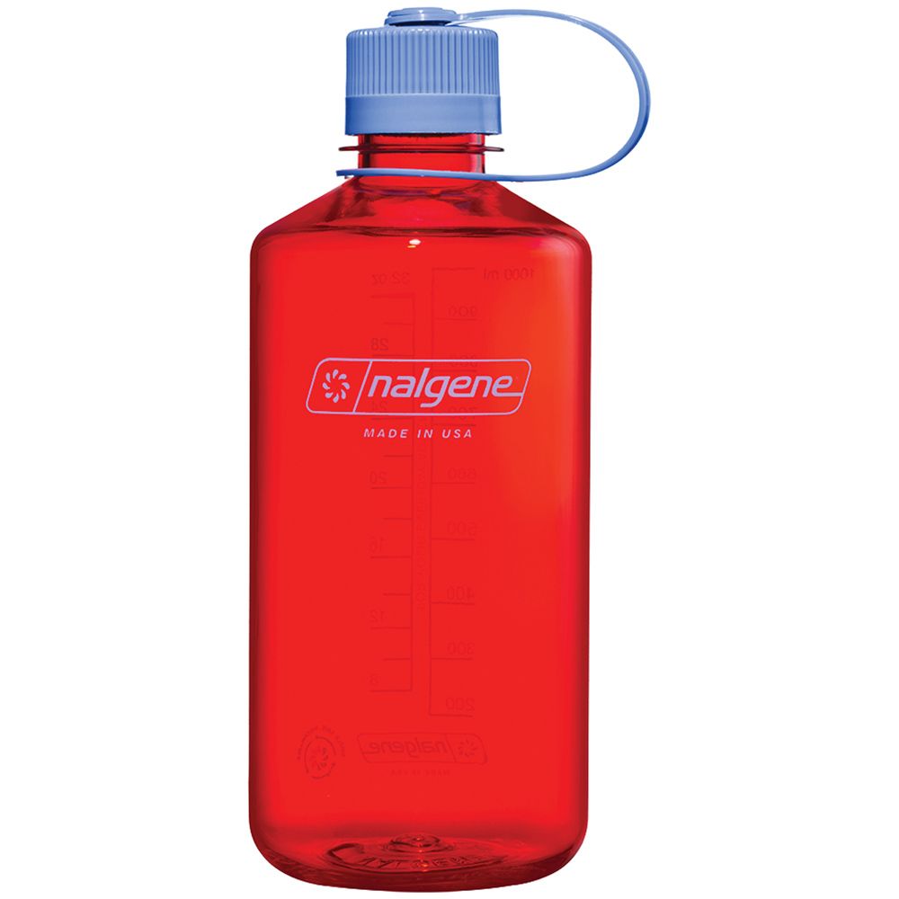 Picture of Nalgene 342857 32 oz Narrow Mouth Sustain Water Bottle, Marmalade Orange