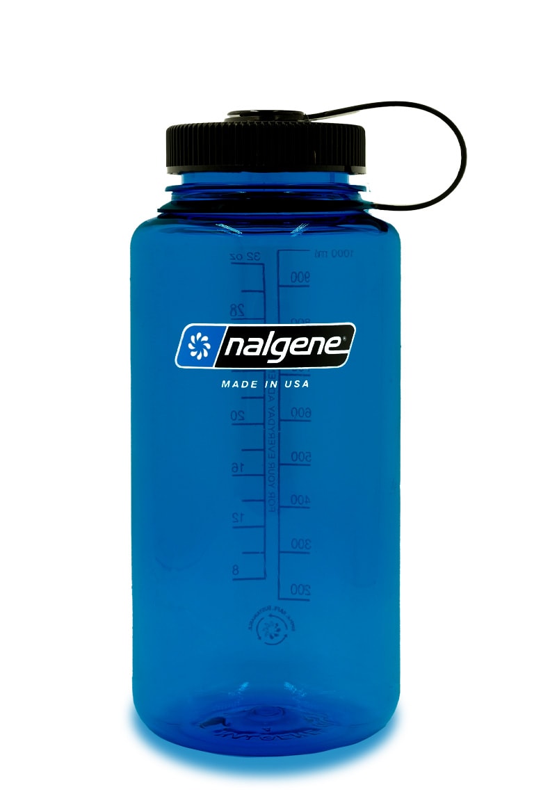 Picture of Nalgene 342860 16 oz Wide Mouth Sustain Water Bottle, Cornflower Blue