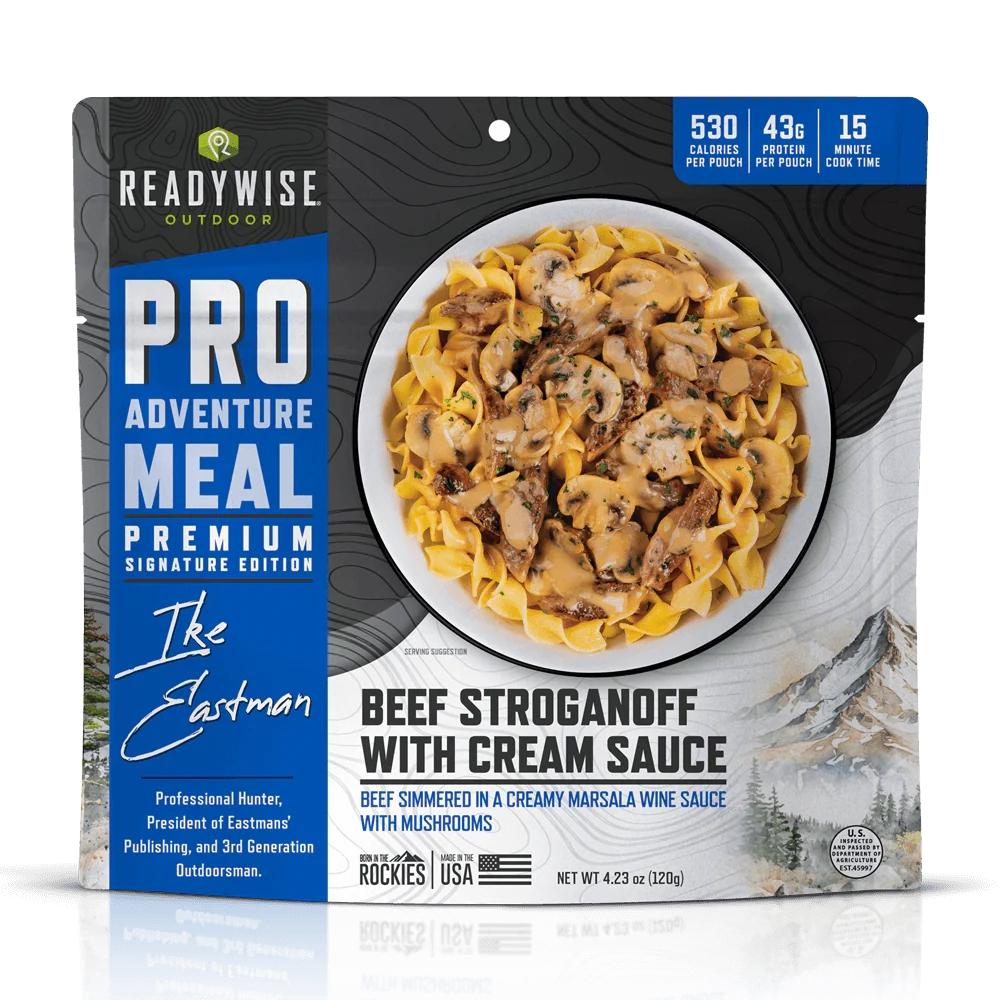 Picture of ReadyWise 667600 Pro Meal Beef Stroganoff with Mushroom Cream Sauce