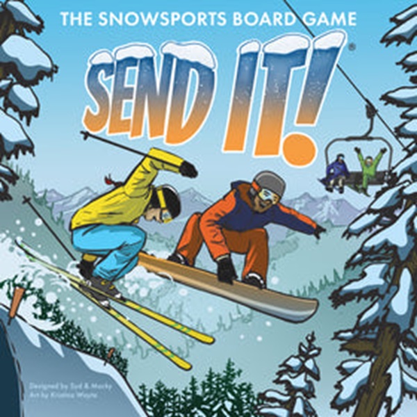 Picture of Send It 811649 The Snowsports Board Game