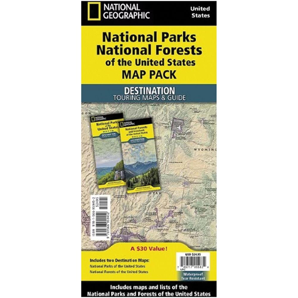 National Parks & National Forest of the US, Map Pack Bundle