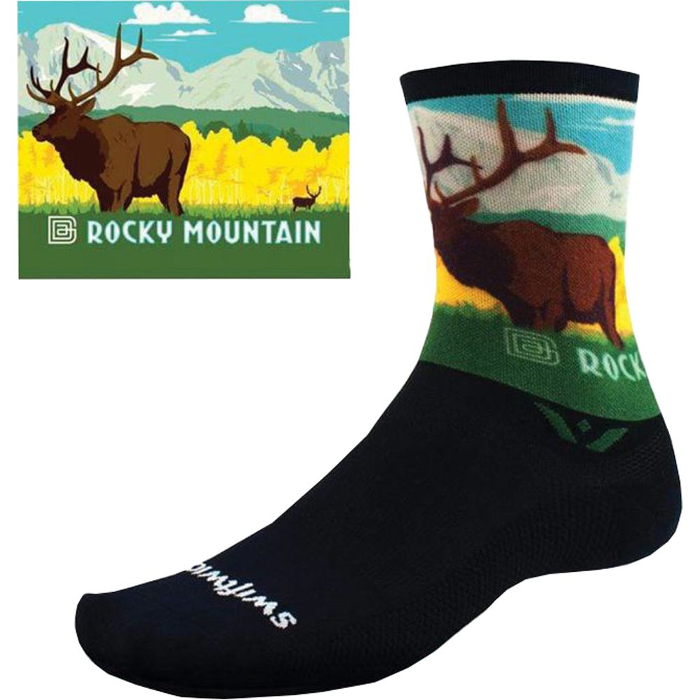 315429 Vision Six Socks - Rocky Mountains - Extra Large