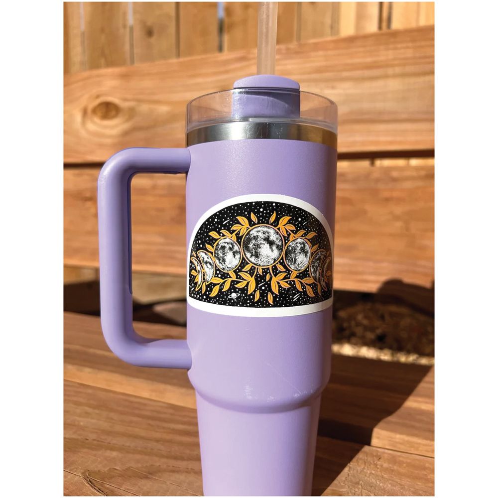 777522 10 in. Moon Phase Sticker