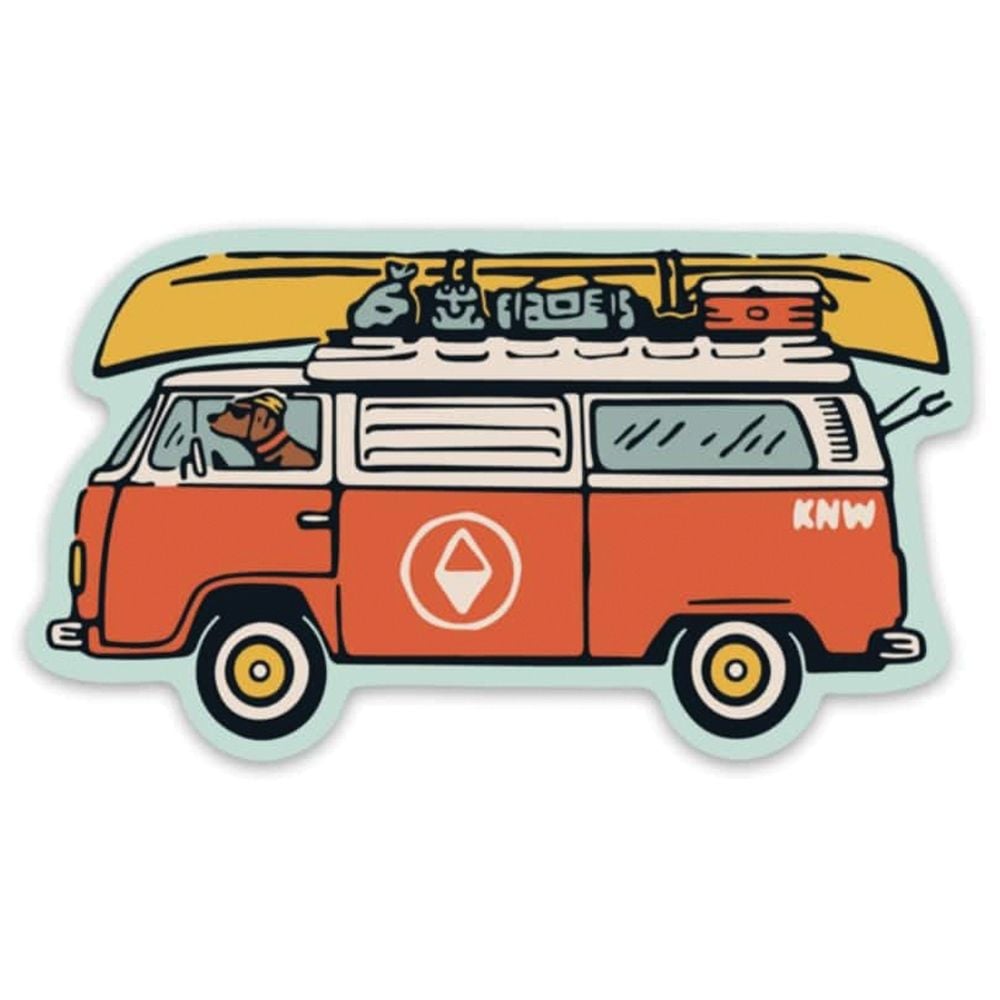 666748 Born to Roam Pup Sticker