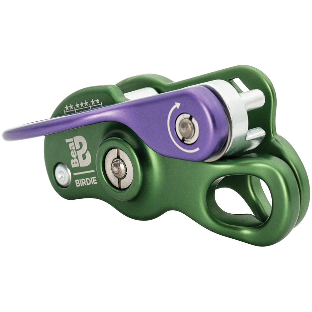 Picture of Beal 491979 Birdie Semi-Auto Belay Device - Matte Green