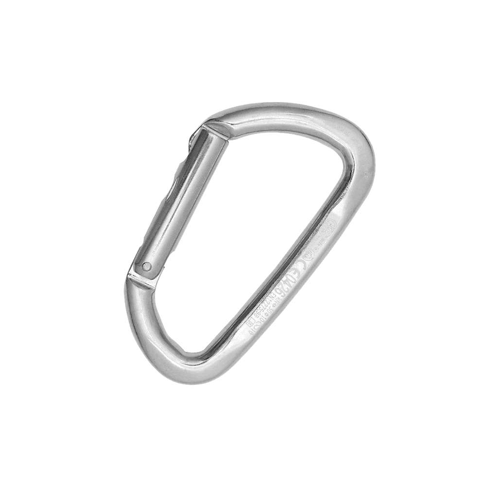 432434 Guide Straight Polished Carabiner - One Size