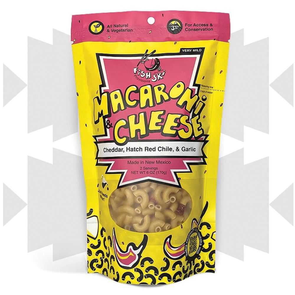 Picture of Fishski 607187 Hatch Red Chile Garlic Cheddar Mac & Cheese Food Pouch