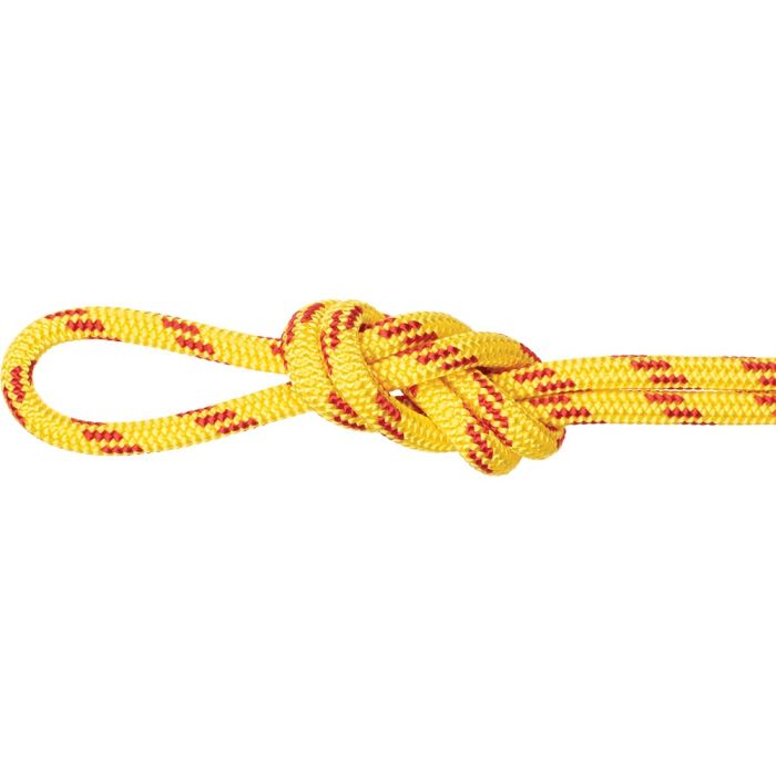 440487 8 mm x 300 ft. Prusik Cord, Yellow & Red