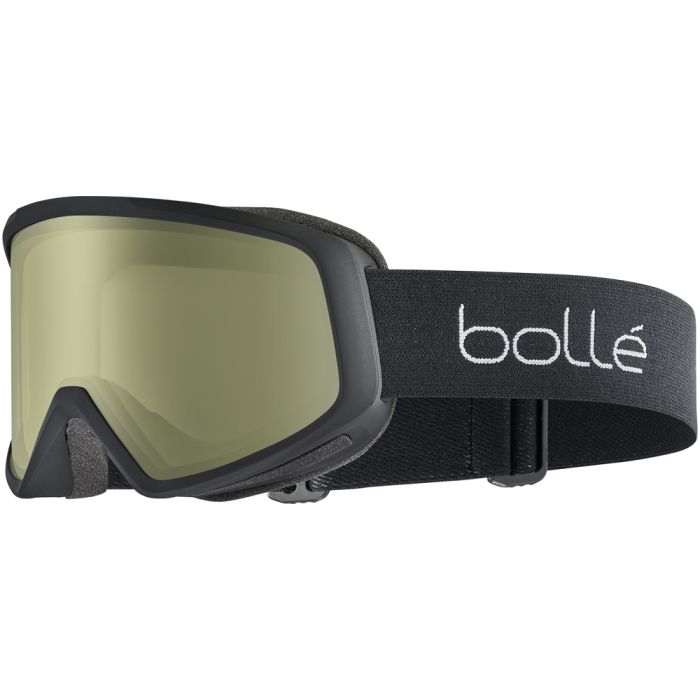 513670 Bedrock Lemon Ski Goggles, Black Matte