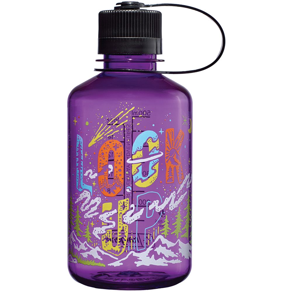Picture of Nalgene 342895 16 oz Sustain Purple Look Up Bottle