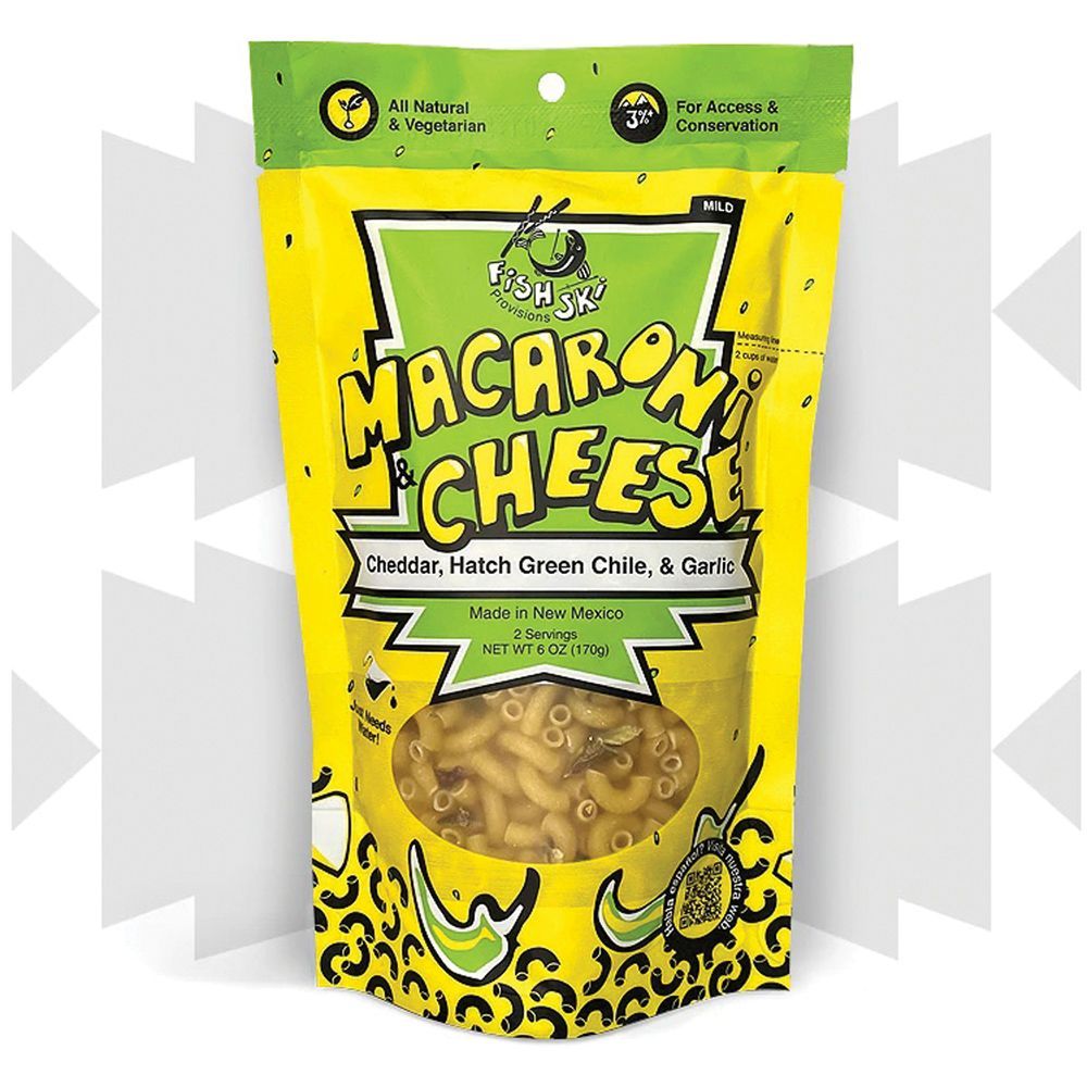 Picture of Fishski 607186 Hatch Green Chile Garlic Cheddar Mac & Cheese Food Pouch