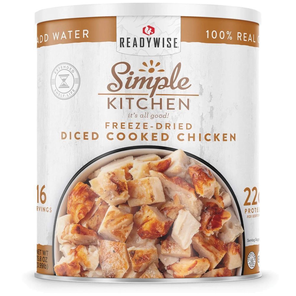 Picture of Readywise 667430 Simple Kitchen Can Food&#44; Diced Chicken - 16 Serving Can