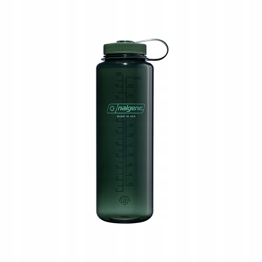Picture of Nalgene 342901 48 oz Wide Mouth Sustain Silo Jade Water Bottle