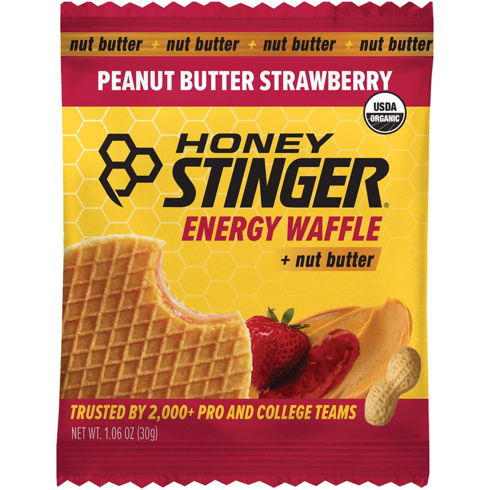 Picture of Honey Stinger 535728 Stinger Peanut Butter Strawberry Waffle