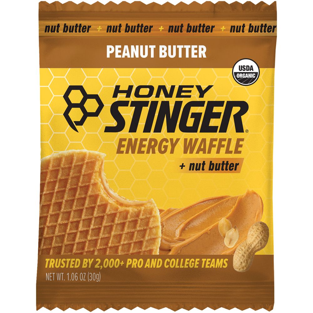 Picture of Honey Stinger 535726 Stinger Peanut Butter Waffle