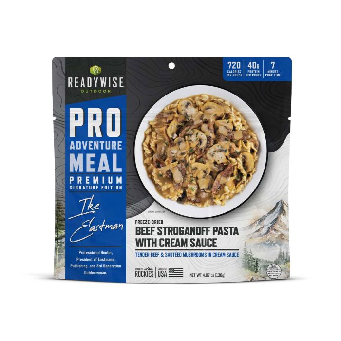 Picture of Readywise 103615 Outdoor Pro Meal Beef Stroganoff With Mushroom Cream Sauce