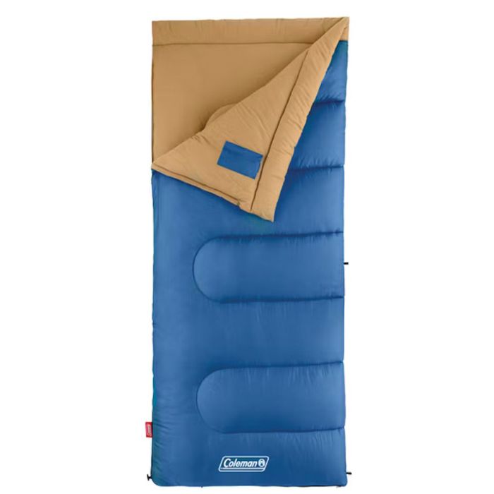 Picture of Coleman 110665 75 x 33 in. 20 deg Brazos Sleeping Bag&#44; Blue