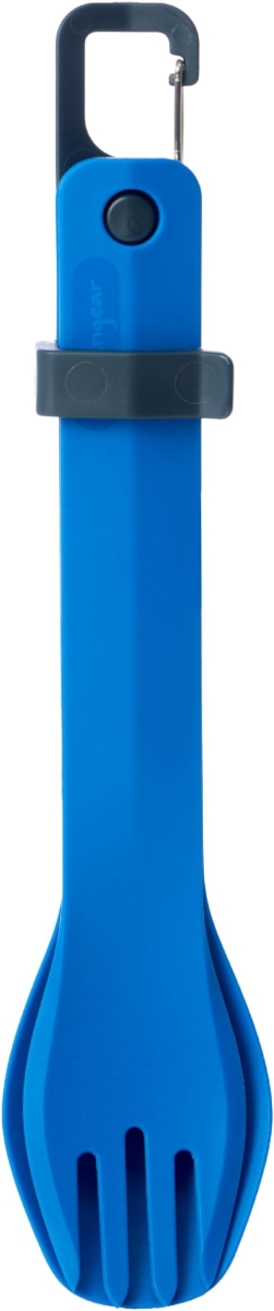 Picture of Humangear 700188 GoBites Bio Trio K-F-S - Durable Plant-Based Travel Utensil Set, Blue