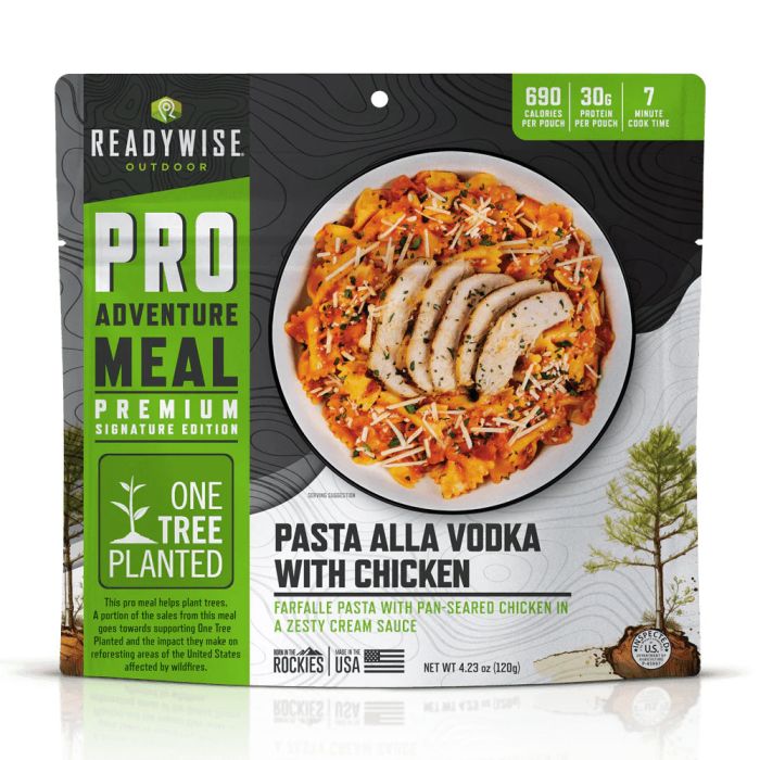 Picture of Readywise 103614 Outdoor Pro Meal Farfalle Alla Vodka with Chicken