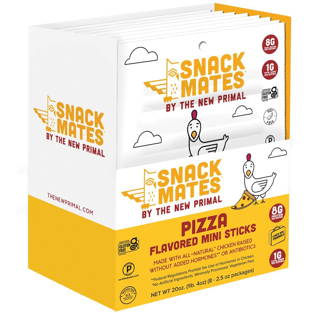 Primal 351271 Pizza Chicken Snack Mates Mini Sticks