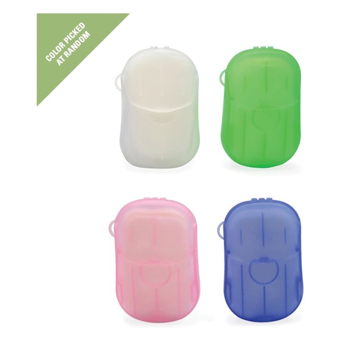 Picture of Kikkerland 792579 Soap Sheets - Assorted colors
