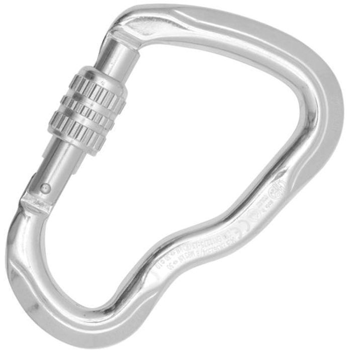 432716 Ferrata Express Carabiner Polished Clip