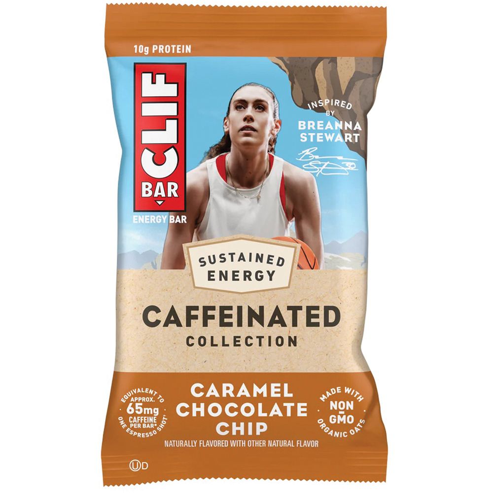 Picture of Clif Bar 705138 Caffeinated Caramel Chocolate Chip