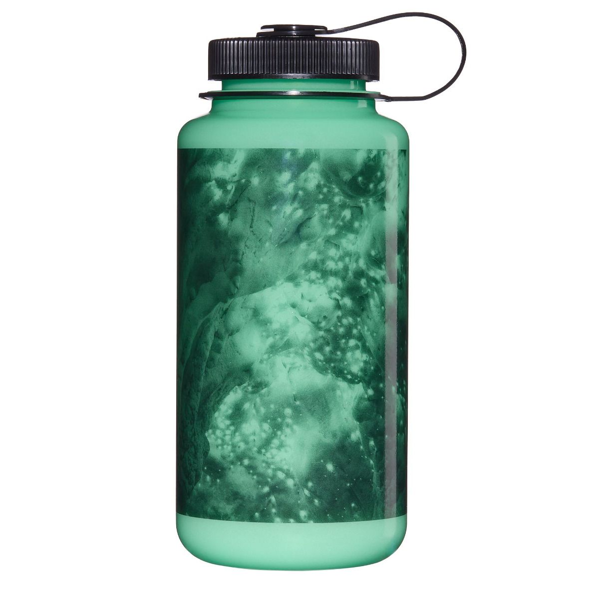 Picture of Nalgene 342906 32 oz Wide Mouth Sustain - Glo Wyld Collection - Glow Worms