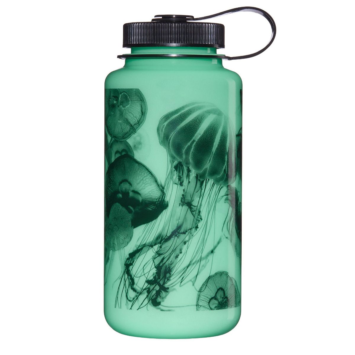 Picture of Nalgene 342904 32 oz Wide Mouth Sustain - Glo Wyld Collection - Jelly Fish