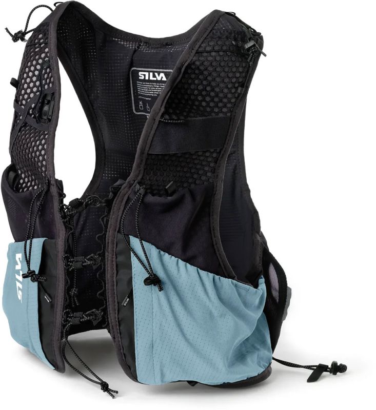 528646 Strive 5 Running Vest, Blue - Small