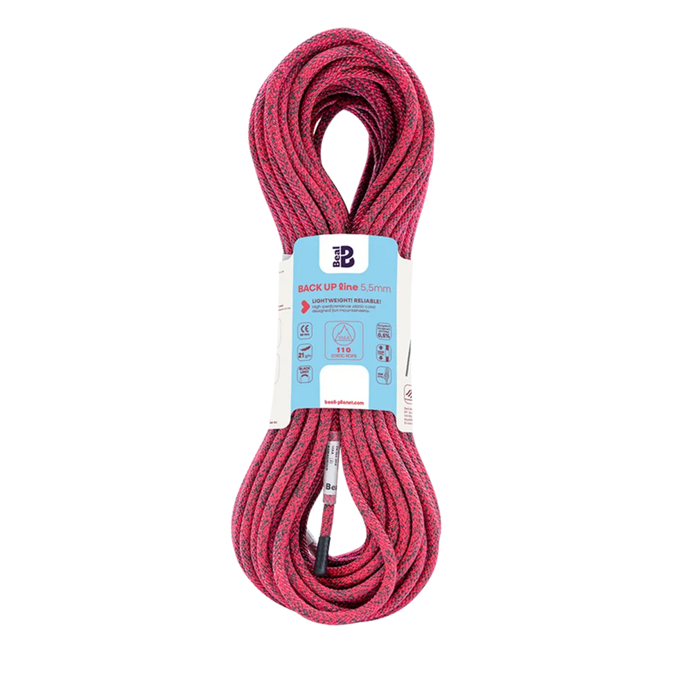 491636 5 mm x 30 m Back Up Line, Pink