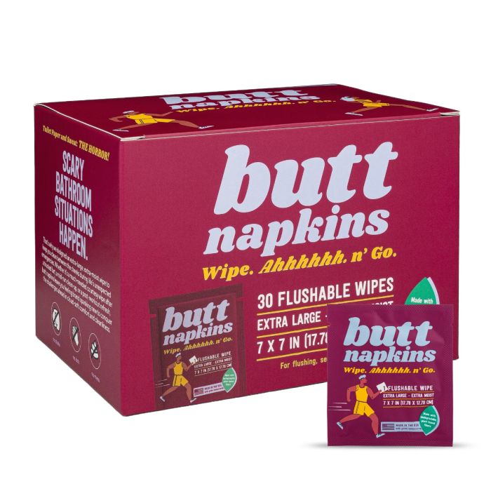 Picture of Butt Napkins 111111 Active Butt Napkins - Pack of 30