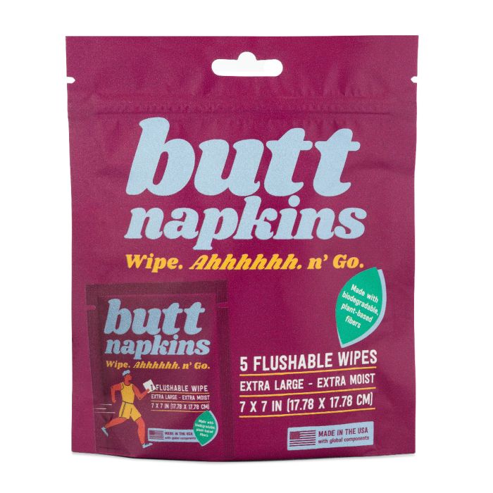 Picture of Butt Napkins 111112 Active Butt Napkins - Pack of 5