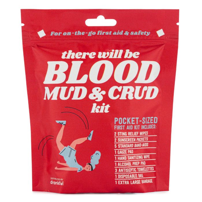 111116 There Will Be Blood, Mud & Crud Kit Pocket Sized First-Aid Kit