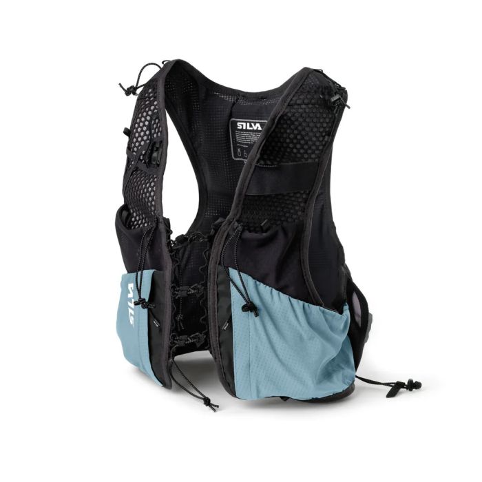 528647 Strive 5 Running Vest, Blue - Medium