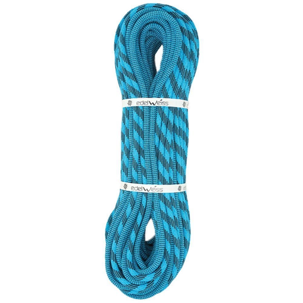 446398 8.8 mm x 70 m  Spirit Arc Bi-Pattern Climbing Rope - Blue