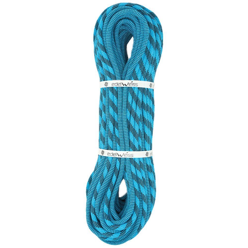 446397 8.8 mm x 60 m Spirit Arc Bi-Pattern Ever Dry Climbing Rope - Blue