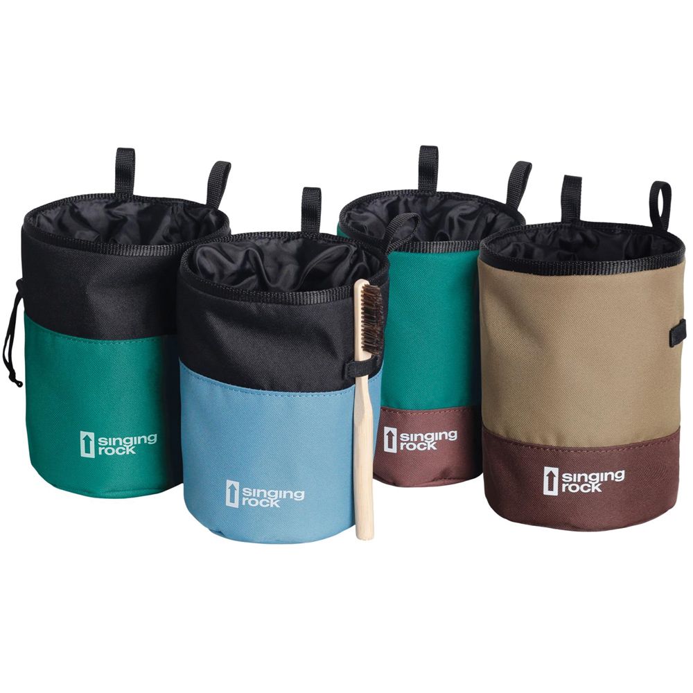 498220 Duo Chalk Bag - Brown & Gold