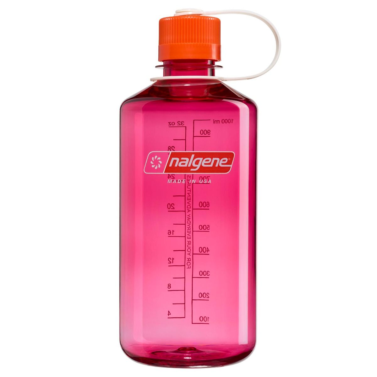 Picture of Nalgene 342920 32 oz Narrow Mouth Sustain Water Bottle - Fuchsia Purple