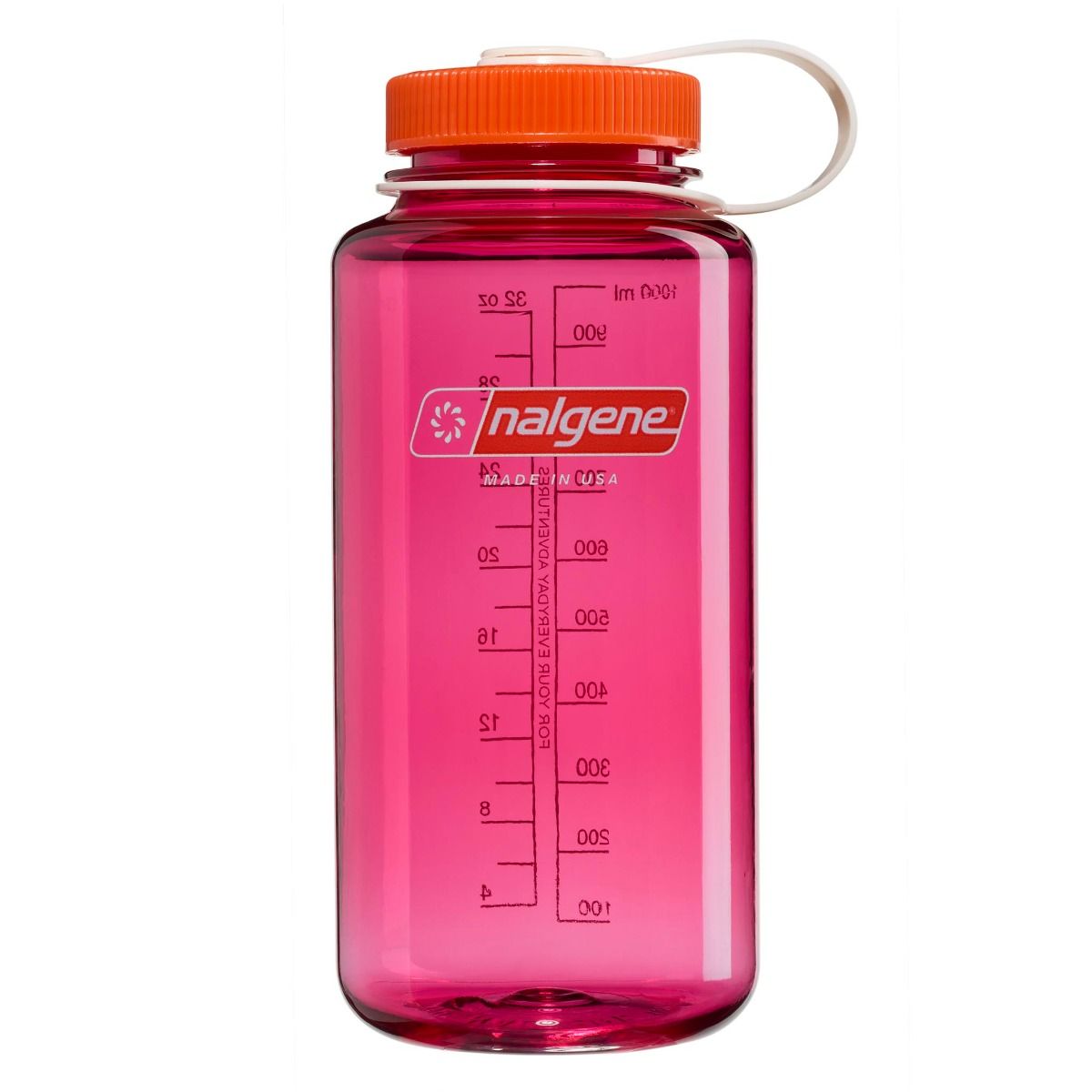 Picture of Nalgene 342908 32 oz Wide Mouth Sustain Water Bottle - Fuchsia Purple