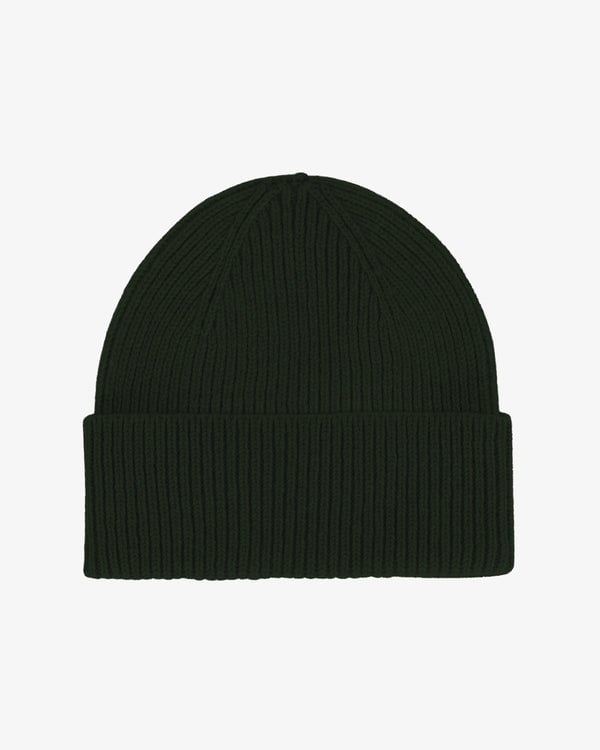 600602 Merino Wool Beanie - Hunter Green
