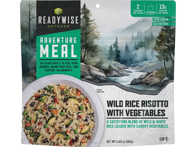 103621 5.83 oz Wild Rice Risotto Freeze Dried Food