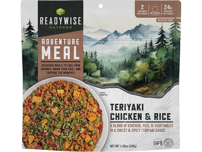 103617 4.95 oz Teriyaki Chicken & Rice Freeze Dried Food