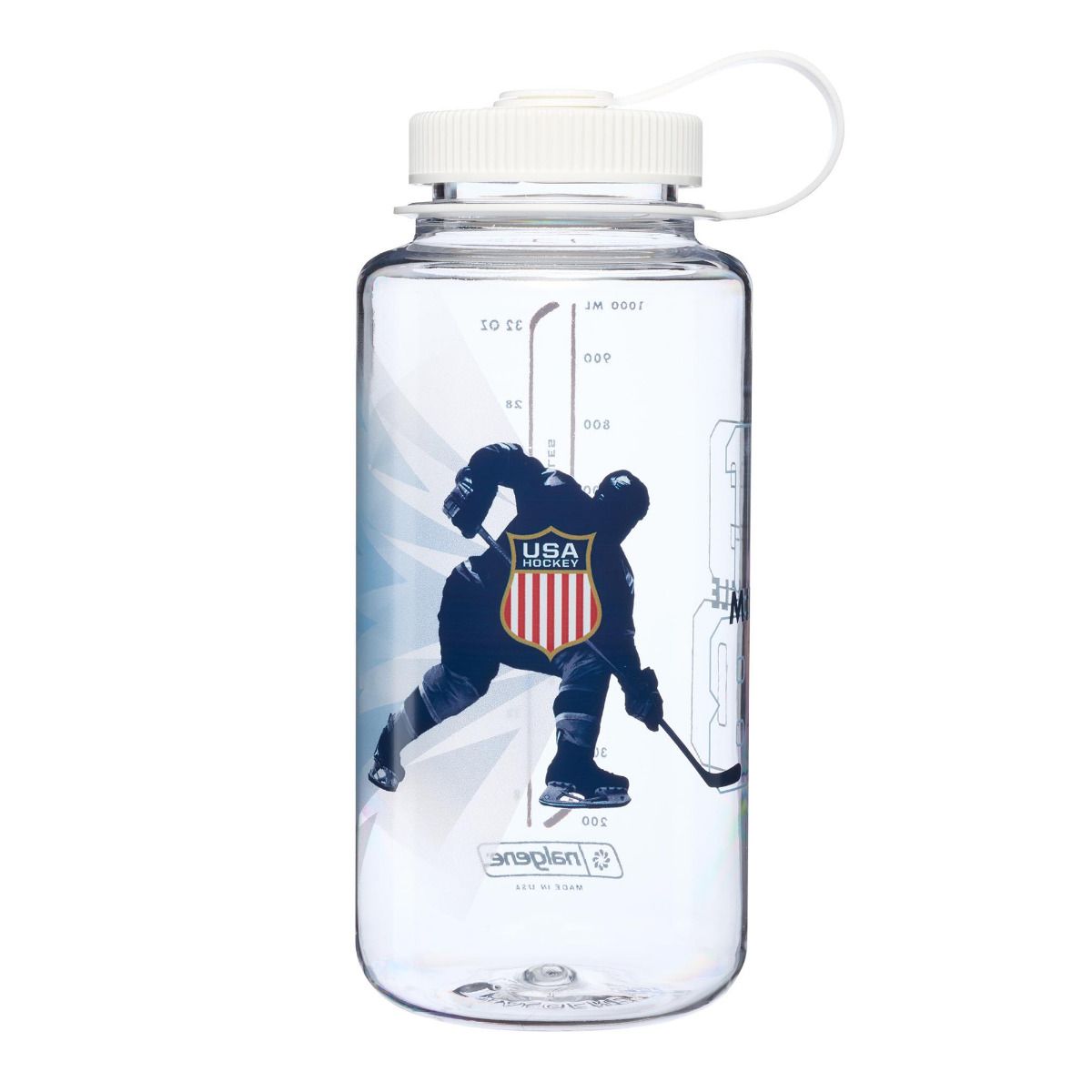 Picture of Nalgene 342934 32 oz Wide Mouth Sustain USA Hockey Water Bottle