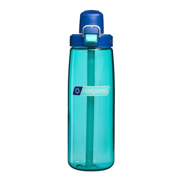 342931 24 oz Sustain Straw Bottle, Blue Aqua