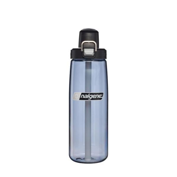 342933 24 oz Sustain Straw Bottle, Gray & Black