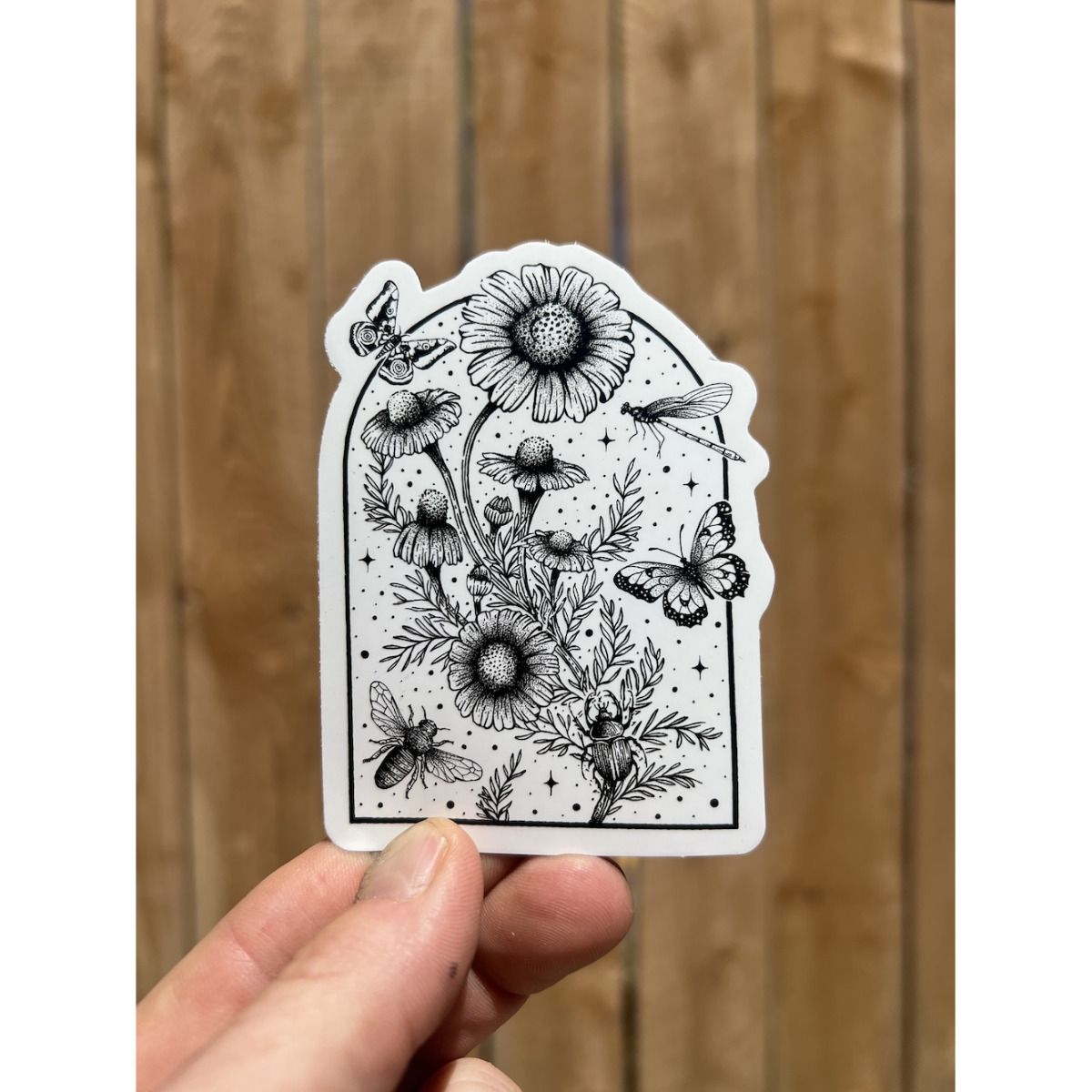 112528 Flowers & Friends Art Stickers