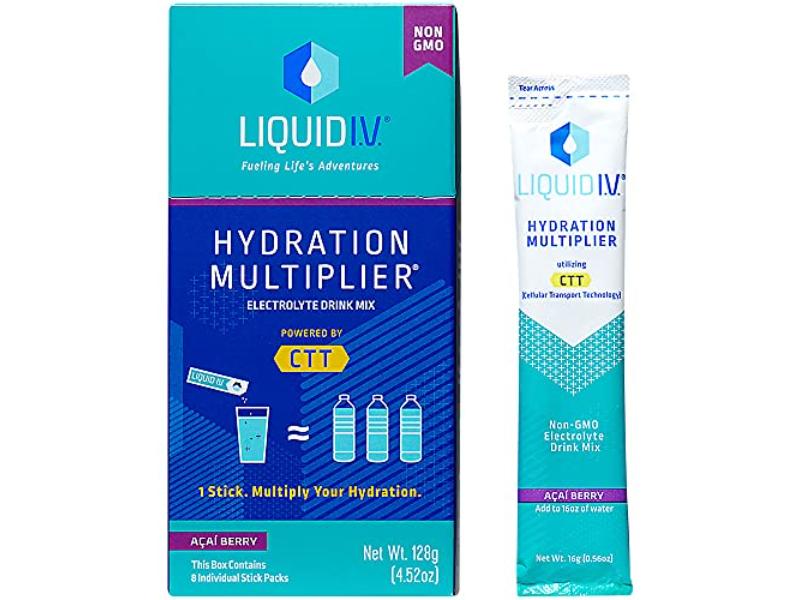 Acai Berry Hydration Multiplier Electrolyte Drink Mix, 0.56 Ounce,  96PK