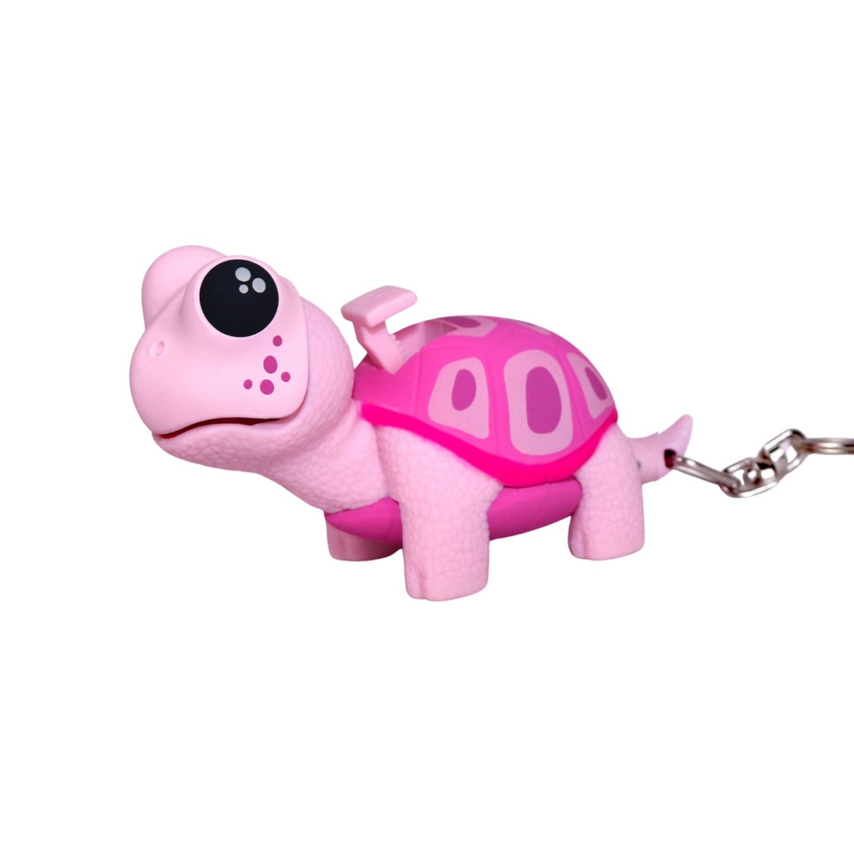 372310 Wild Light Animal Carabiner Flashlight, Pink Turtle